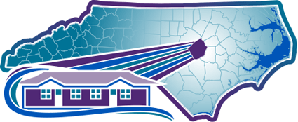 Map showing the location of Smithfield within the state of North Carolina